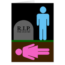gender reassignment surgery announcement cards