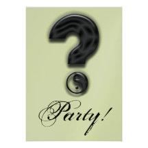 Gender Reveal Party Invitation