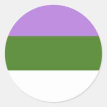 Genderqueer Sticker
