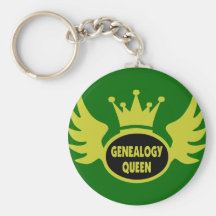 Genealogy Queen 2 Key Chains