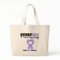 General Cancer Every Day I Miss My Daddy Canvas Bags