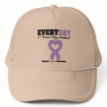 General Cancer Every Day I Miss My Husband Trucker Hats