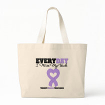 General Cancer Every Day I Miss My Uncle Tote Bags