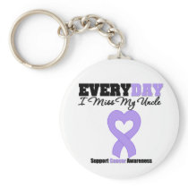 General Cancer Every Day I Miss My Uncle Keychain