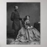 General Custer and His Wife Libbie posters
