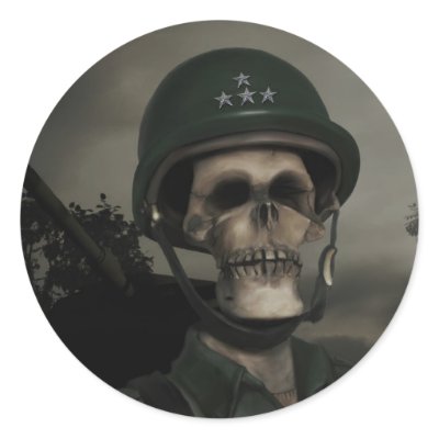 General Death Sticker by MDKgraphics