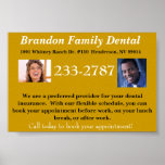 General Dentistry Promotional Poster posters