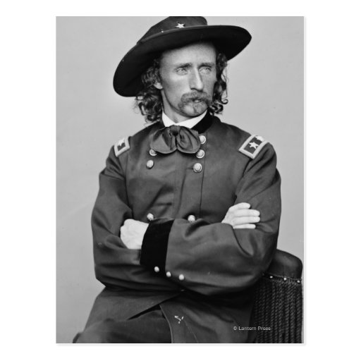 General George Custer 1 Post Card