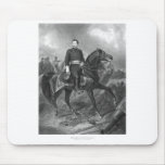 General George McClellan On Horseback -- Civil War Mousepad