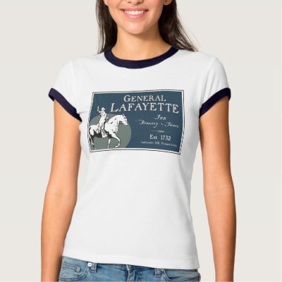 General Lafayette Inn Ladies T-Shirt by hackleo