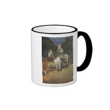 General Lee on his Famous Charger, 'Traveller' Mugs