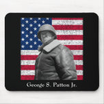 General Patton and the American Flag Mouse Pad