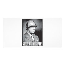 General Patton says Shut Up Hippie!