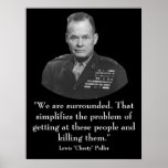 General Puller and Quote posters