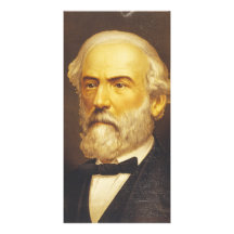 General Robert E. Lee by Strobridge & Co. Lith Photo Card