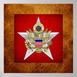General Staff Branch Insignia Poster
