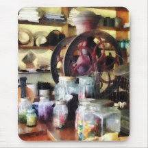 General Store With Candy Jars Mouse Pads