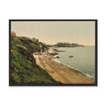 General view Falaises de Donville, Granville, Fran postcards