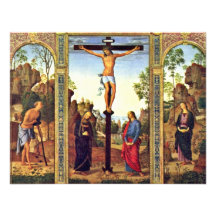 General View Galitzine Triptych Crucifixion With M Personalized Announcement