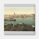 General view, Kiel, Schleswig-Holstein, Germany cl Refrigerator Magnet