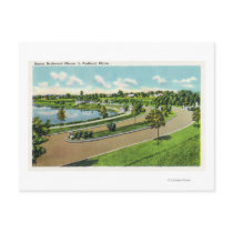 General View of Baxter Blvd, Route # 1 Post Card