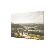 General View of Longleat from the Prospect Hill, f Gallery Wrap Canvas