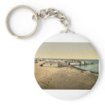 General view, Tyre, Holy Land, (i.e., Lebanon) cla keychains