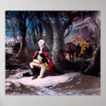 General Washington Prays at Valley Forge, PA Poster