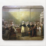 General Washington Resigning His Commission mousepads