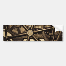 Generator Wheel Bumper Stickers