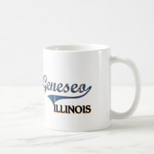Geneseo Illinois City Classic Coffee Mugs