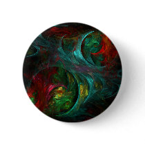 Genesis Abstract Art Button (round)