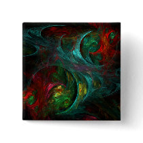 Genesis Abstract Art Button (square)