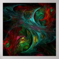 Genesis Abstract Art Print