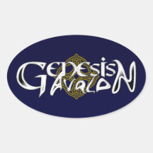 Genesis Avalon logo stickers