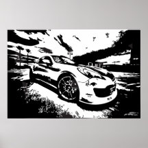Genesis Coupe Print