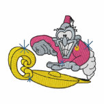 Genie with lamp embroidered shirts