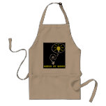 GENIUS AT WORK aprons