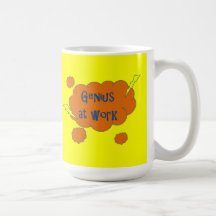 Genius at Work Mug