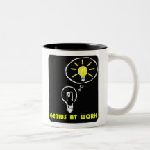 GENIUS AT WORK MUG