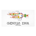 Genius DNA (DNA Replication Humour) Photo Card Template