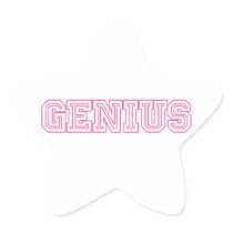 "Genius" Pink Customised Gifts