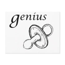 Genius Postcard