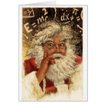 Genius Santa Card