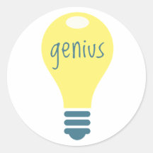 Genius Sticker