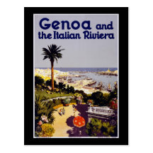 Genoa and the Italian Riviera Post Cards