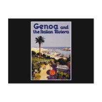 Genoa and the Italian Riviera Post Card