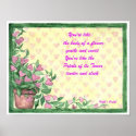 Gentle and sweet posters