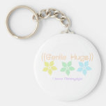 gentle hugs keychain