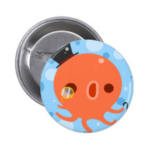 Gentle Octopus Pins
